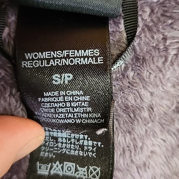 The North Face Fuzzy Hooded Full Zip Jacket Womens Size Small - Picture 6 of 13